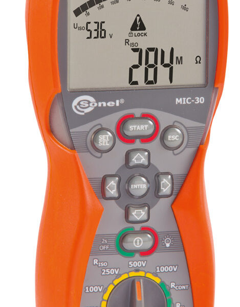 Измеритель параметров электроизоляции MIC-30