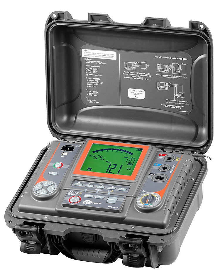 MIC-5010 — измеритель параметров электроизоляции